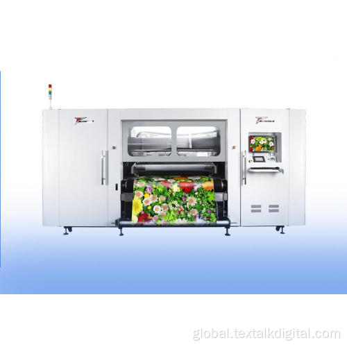 Digital Textile Printers for Polyester 10 colors Kyocera head printer Supplier